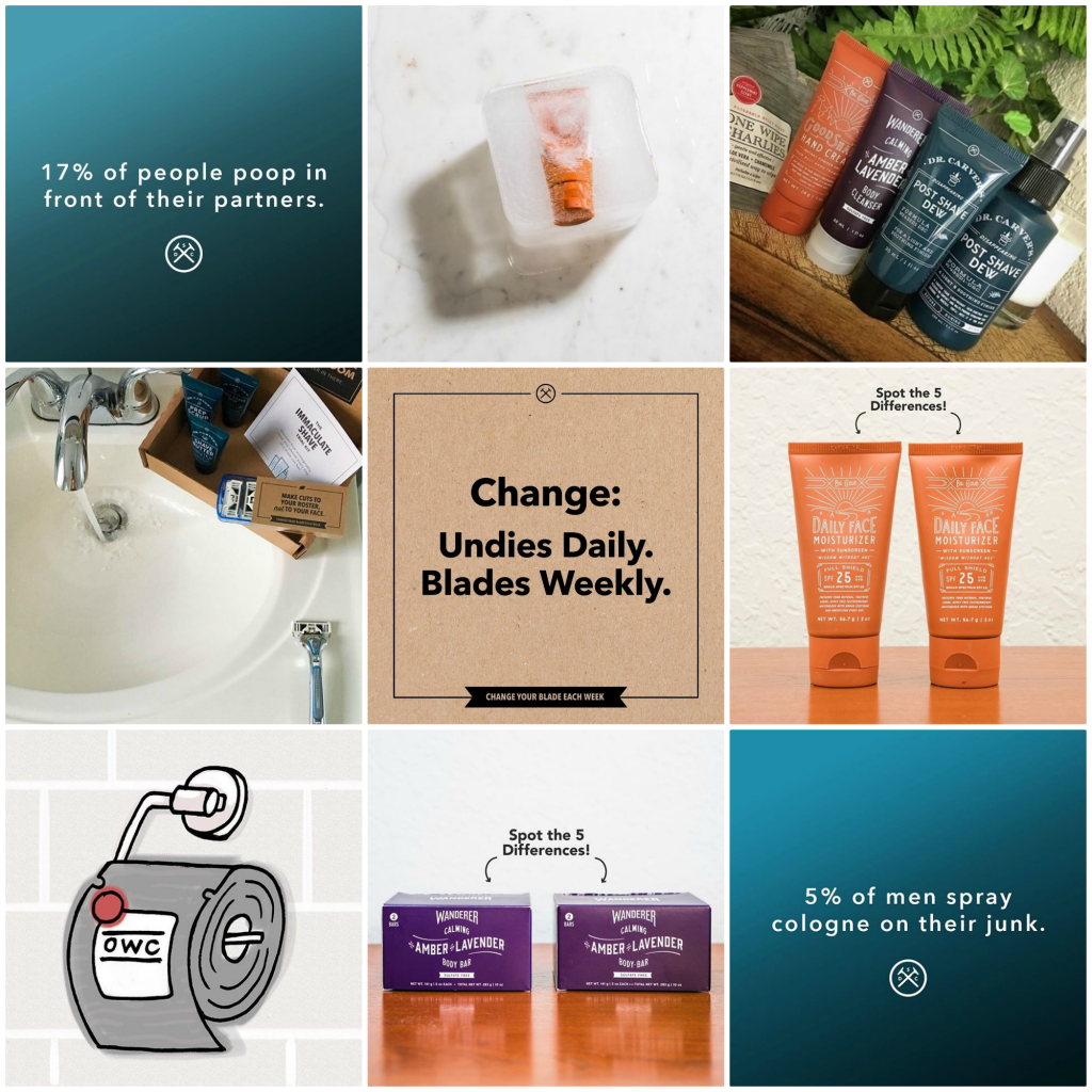 Dollar Shave Club campaign images
