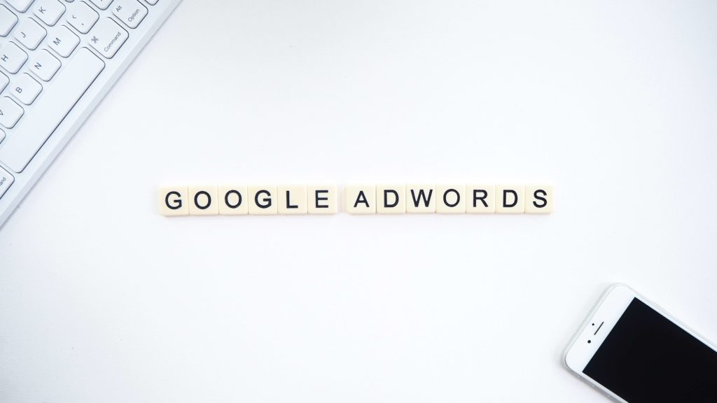 Google adwords in letter titles