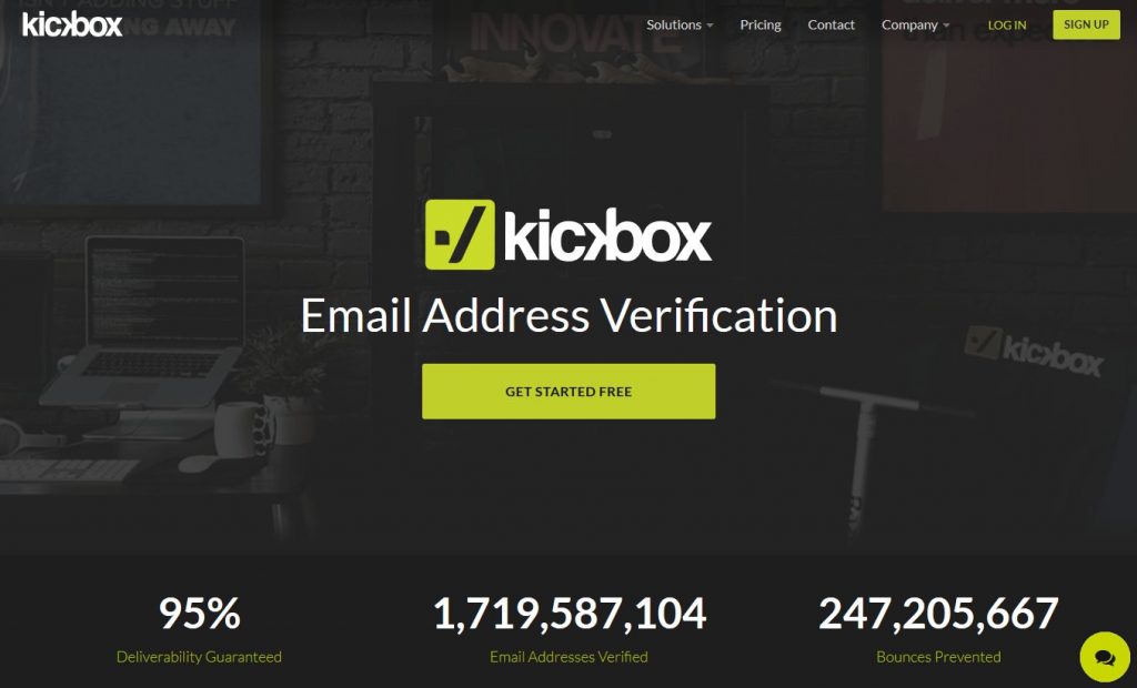 Kickbob Website Screenshot
