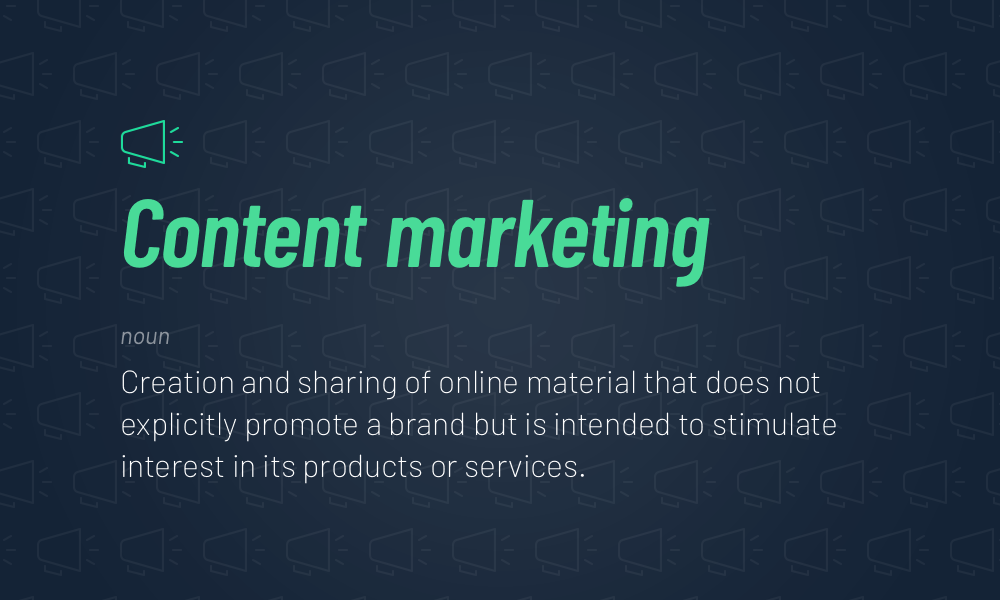 content marketing and definition