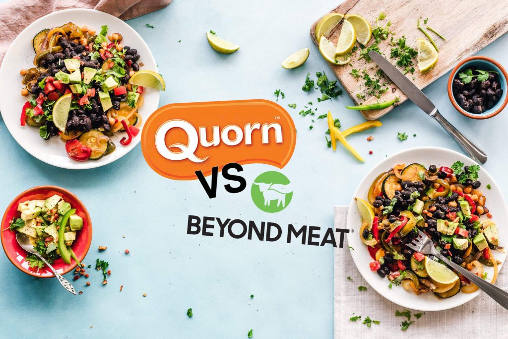 battle of the onramps: Quorn vs beyond meat