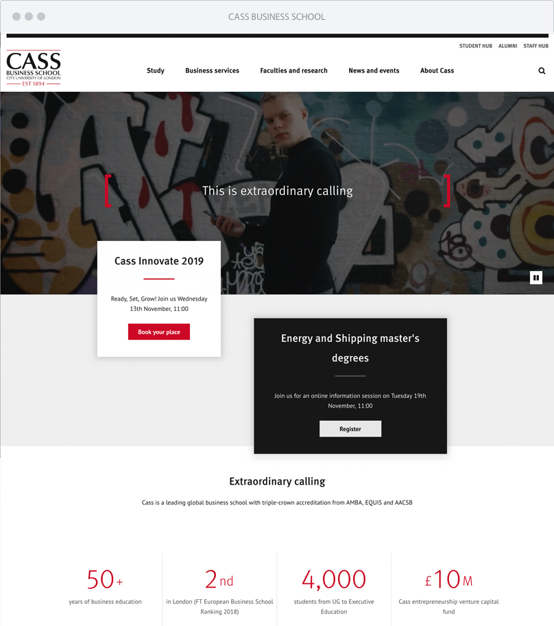 Case study image for Cass Business School PPC