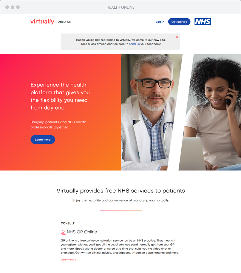 Case study image for Virtually Healthcare