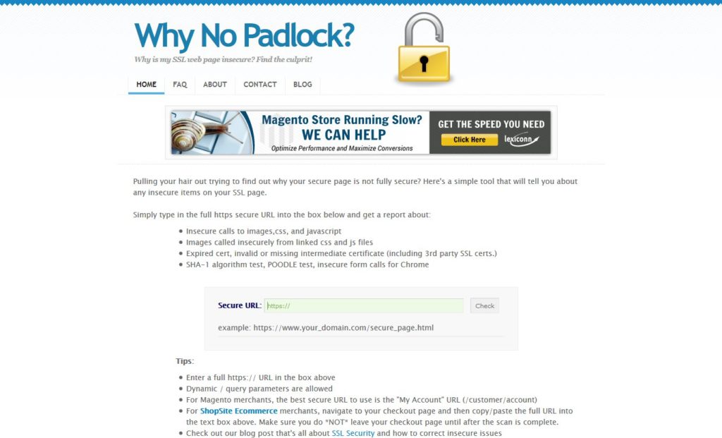 whynopadlock website screenshot