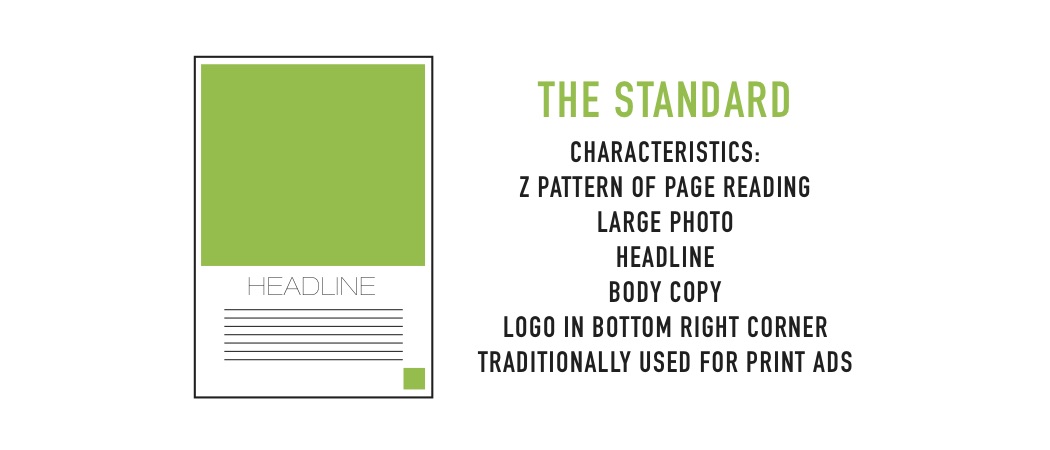 web design layout 'the standard'