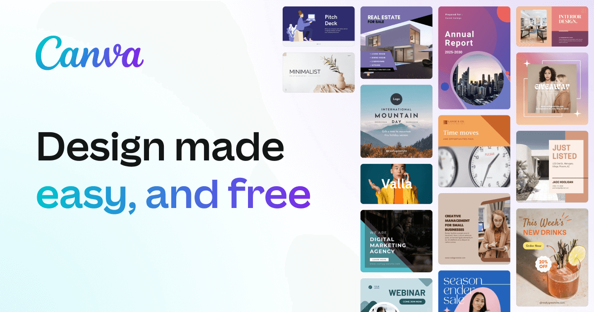 Canva, Design made easy and free
