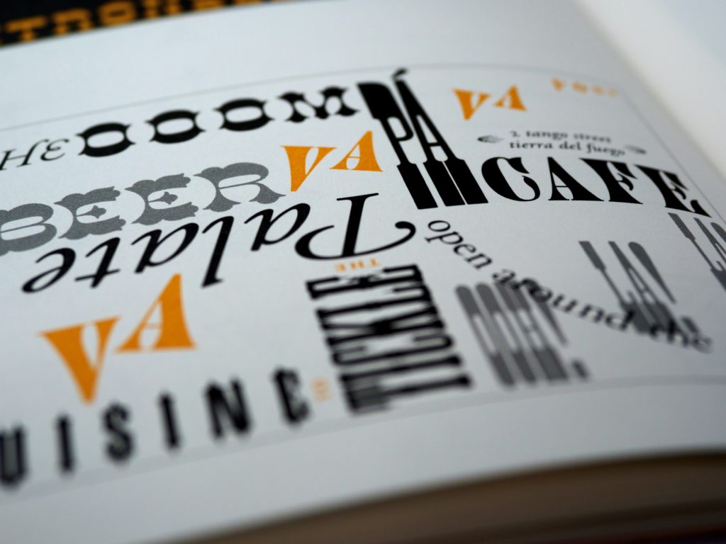 examples of typography designs.