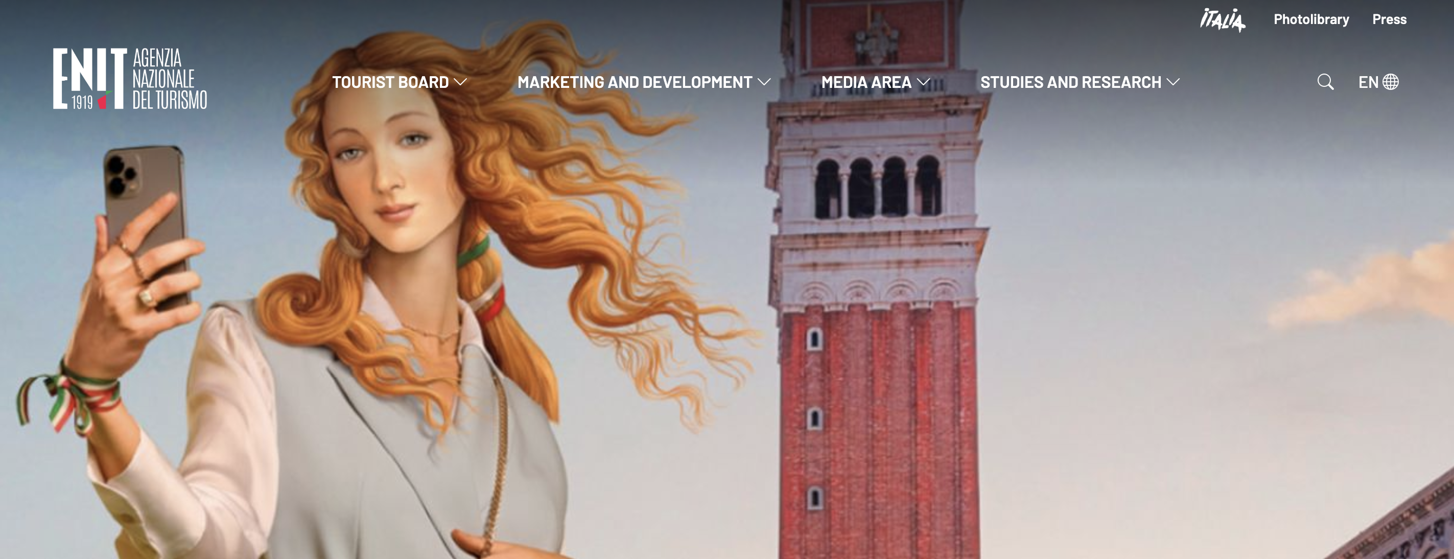 Case study featured image for Enhancing ENIT's brand awareness for Italy as a tourist destination
